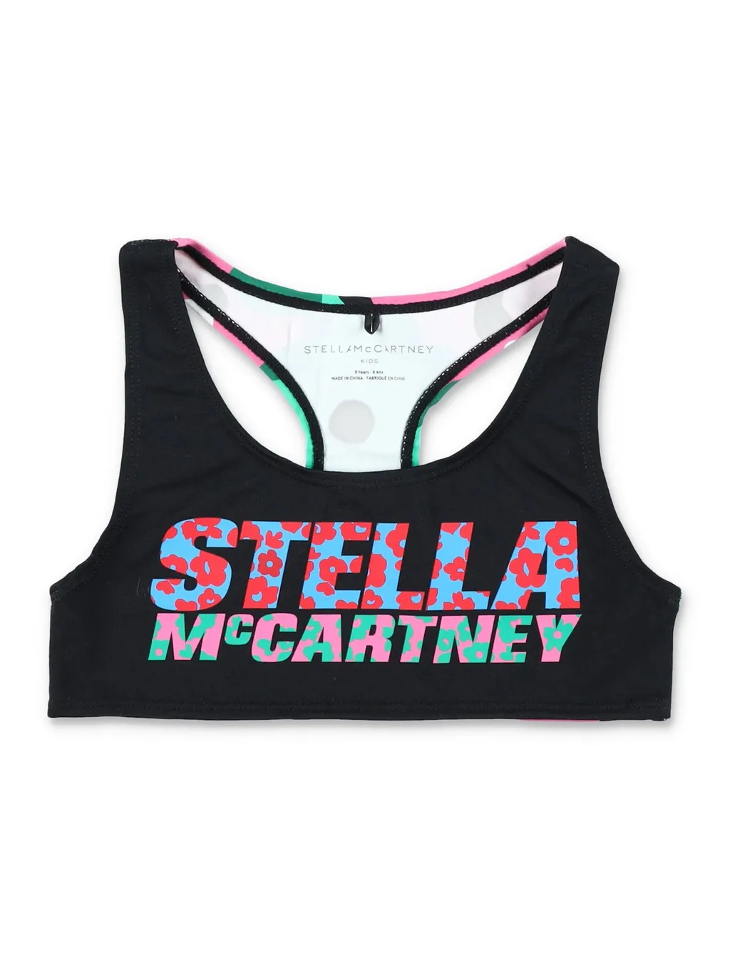 Stella Mccartney Kids Logo Printed Cropped Top