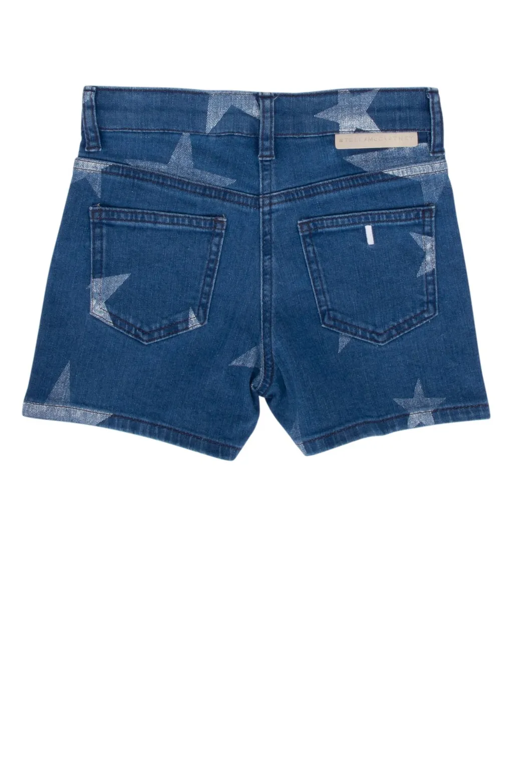 Stella Mccartney Kids Star Printed Denim Shorts