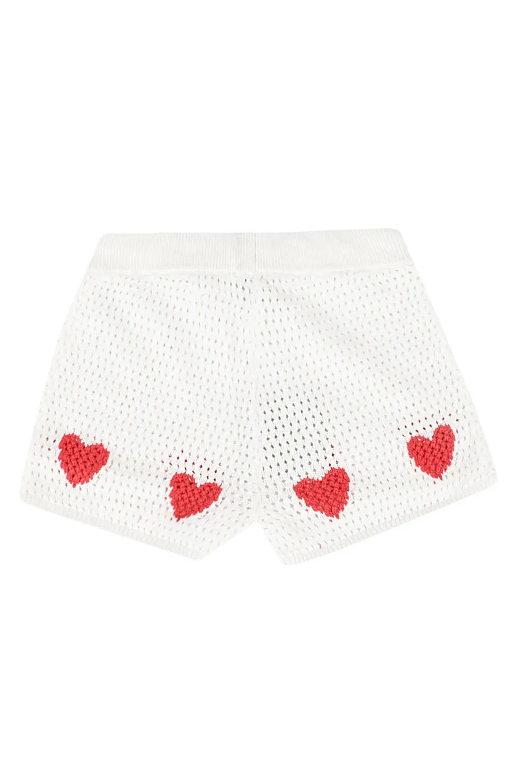 Stella Mccartney Kids Crocheted Drawstring Shorts