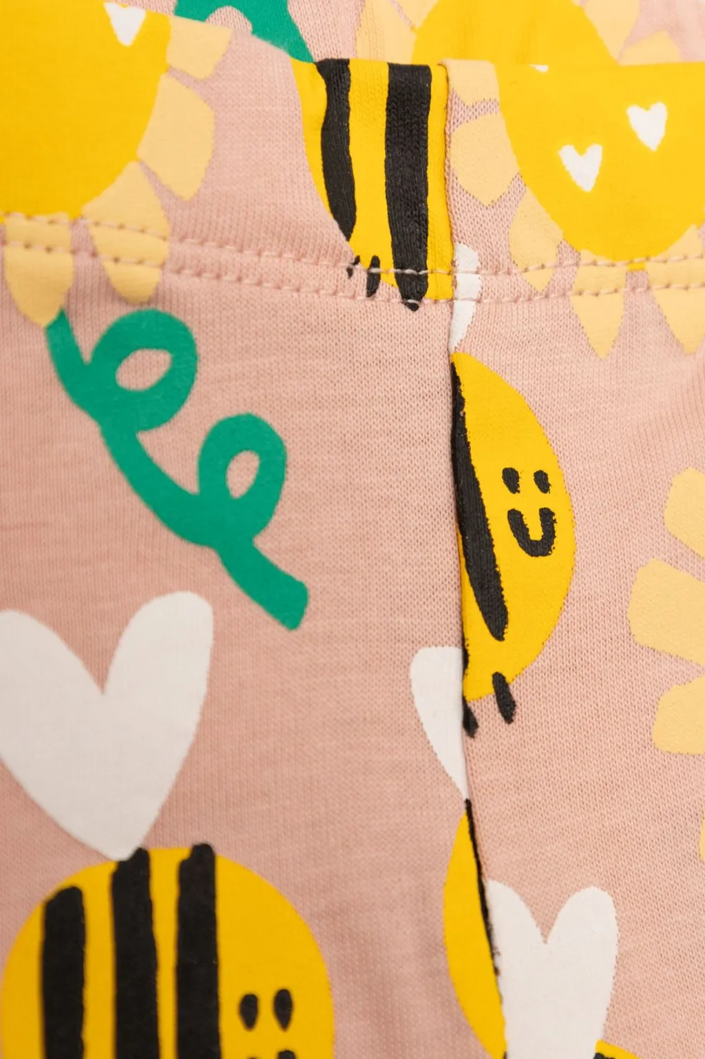 Stella Mccartney Kids Bee-Printed Skinny Cut Leggings