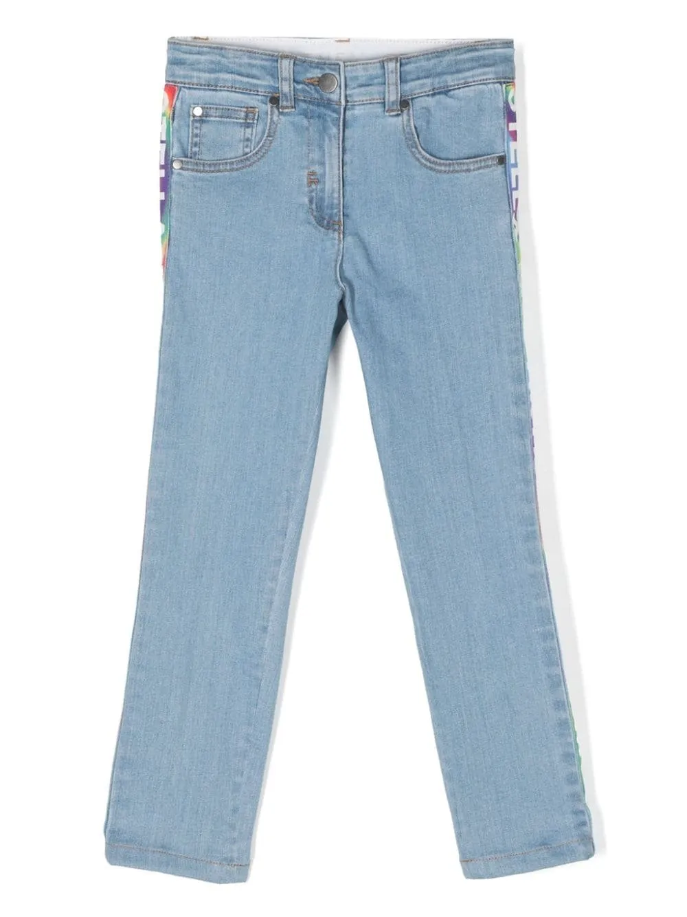Stella Mccartney Kids Mid-Rise Straight-Leg Jeans