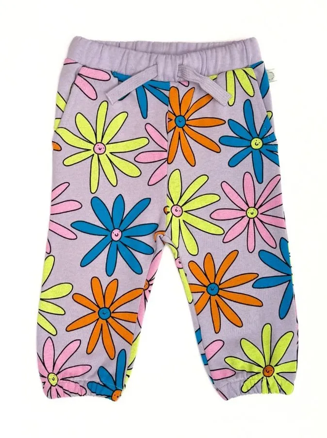 Stella Mccartney Kids Floral-Printed Drawstring Trousers