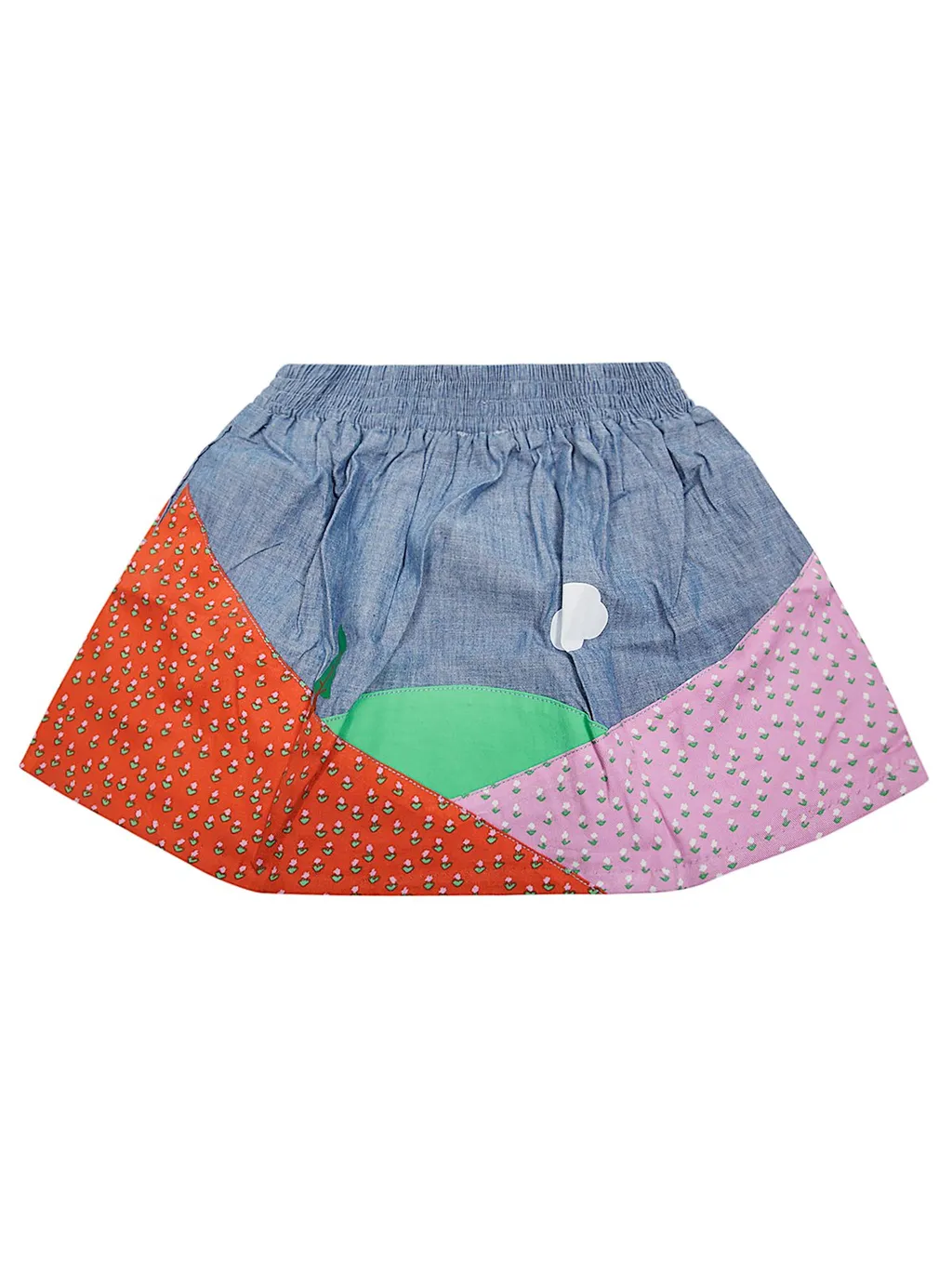 Stella Mccartney Kids Panelled Elastic Waist Skirt