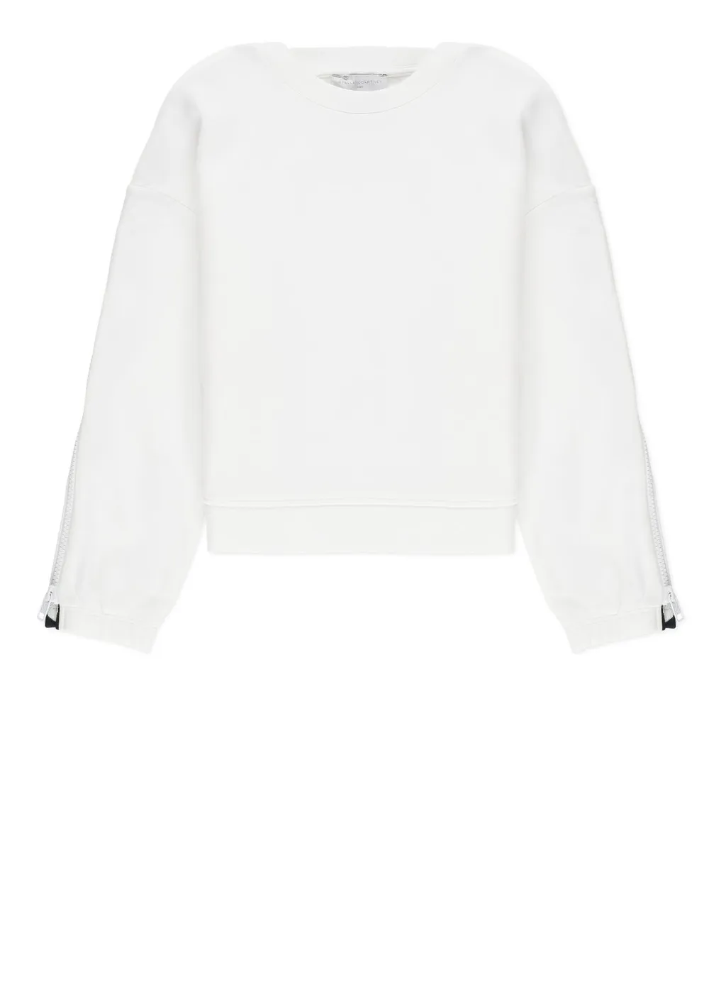 Stella Mccartney Kids Logo Jacquard Crewneck Sweatshirt