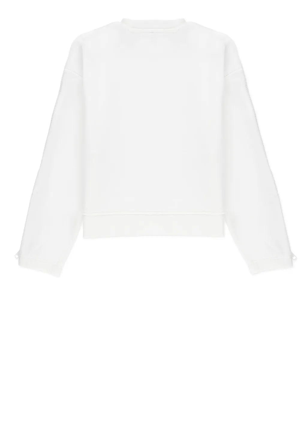 Stella Mccartney Kids Logo Jacquard Crewneck Sweatshirt