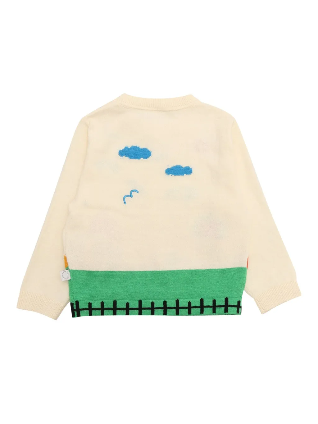 Stella Mccartney Kids Pattern Intarsia-Knit Crewneck Jumper