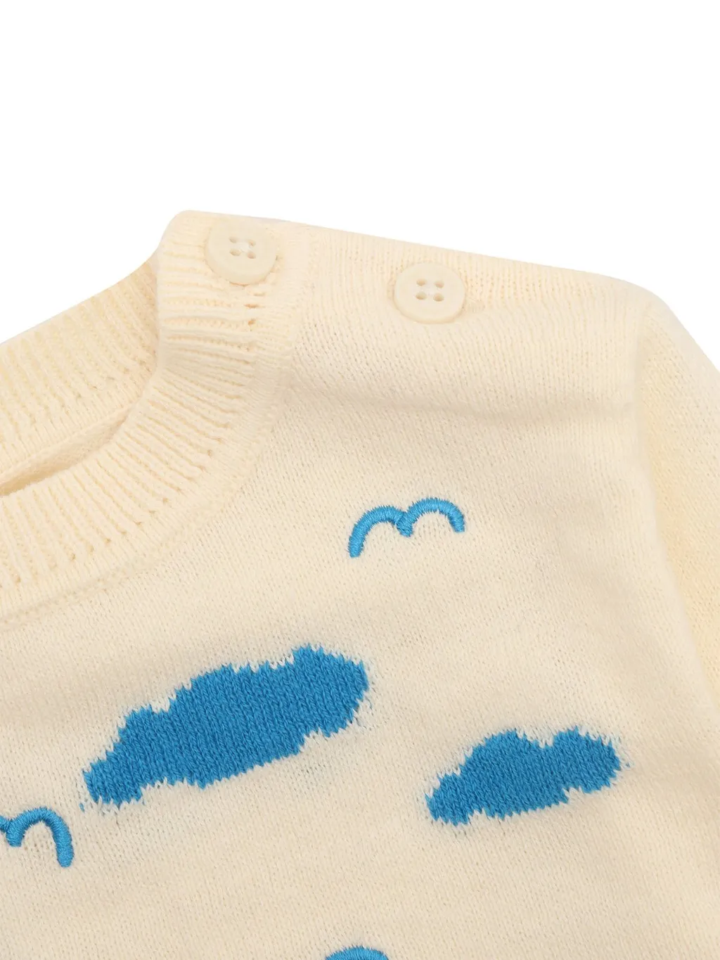 Stella Mccartney Kids Pattern Intarsia-Knit Crewneck Jumper