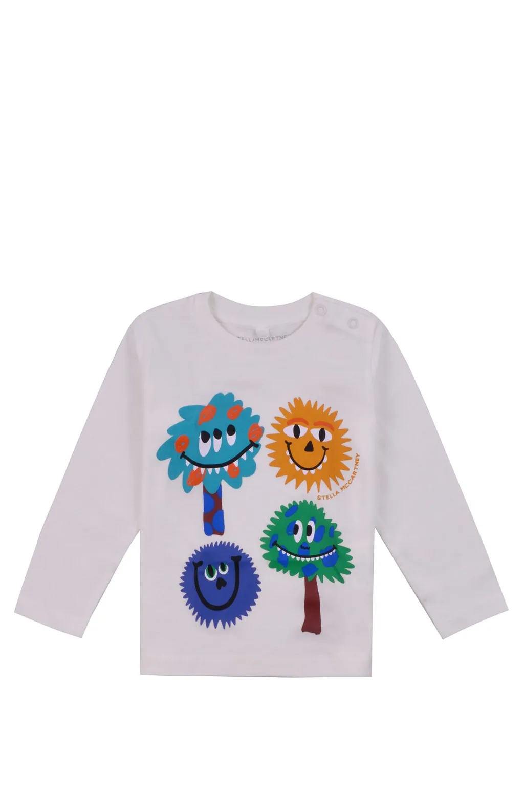 Stella Mccartney Kids Cartoon-Printed Crewneck T-Shirt