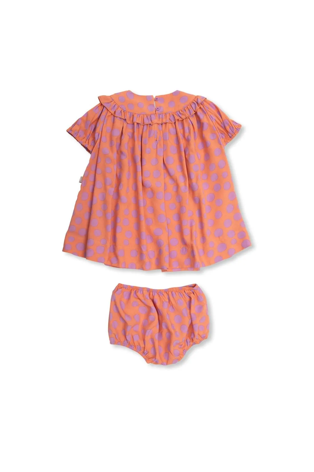 Stella Mccartney Kids Polka-Dot Ruffled Dress Set