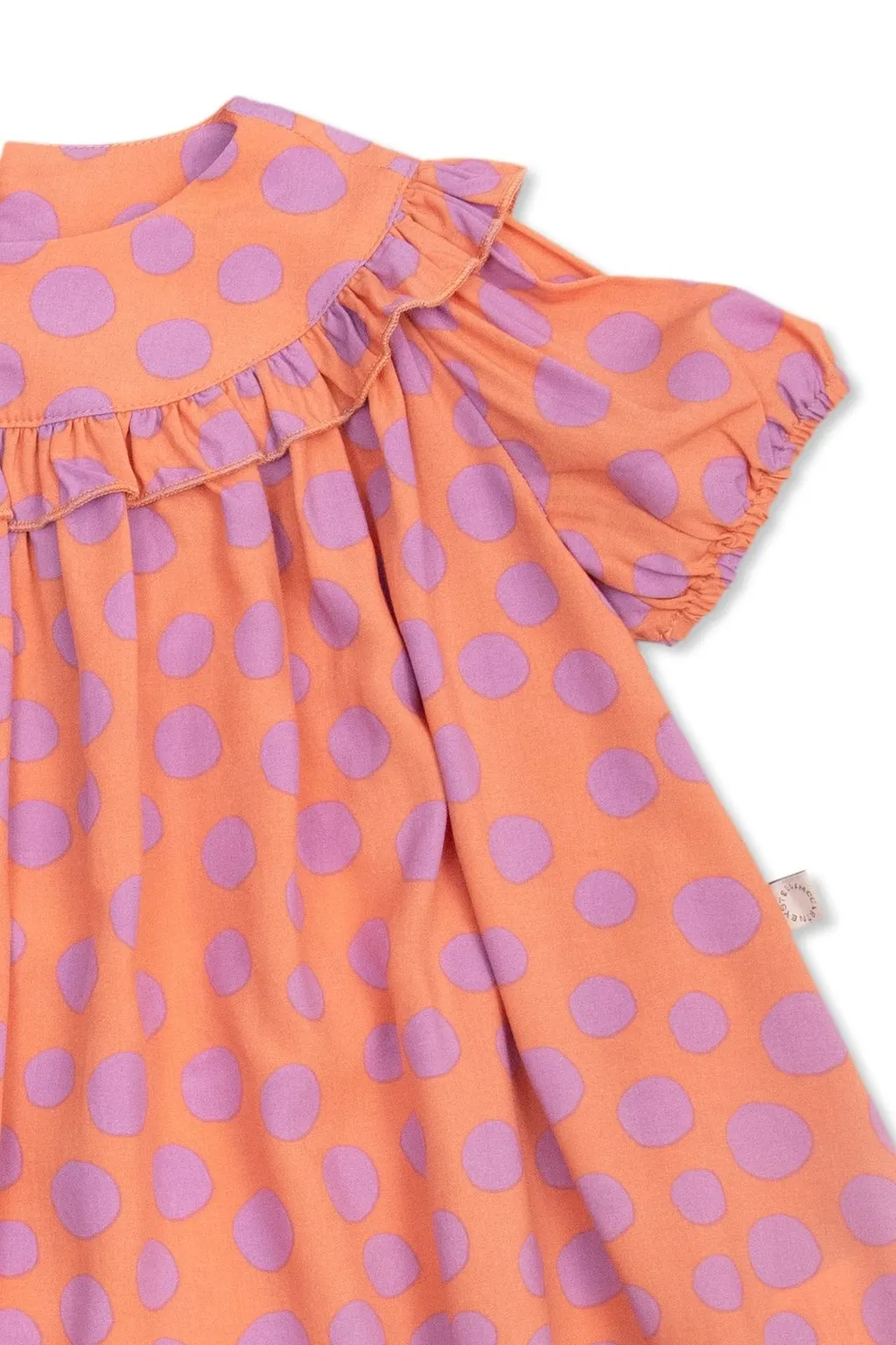 Stella Mccartney Kids Polka-Dot Ruffled Dress Set