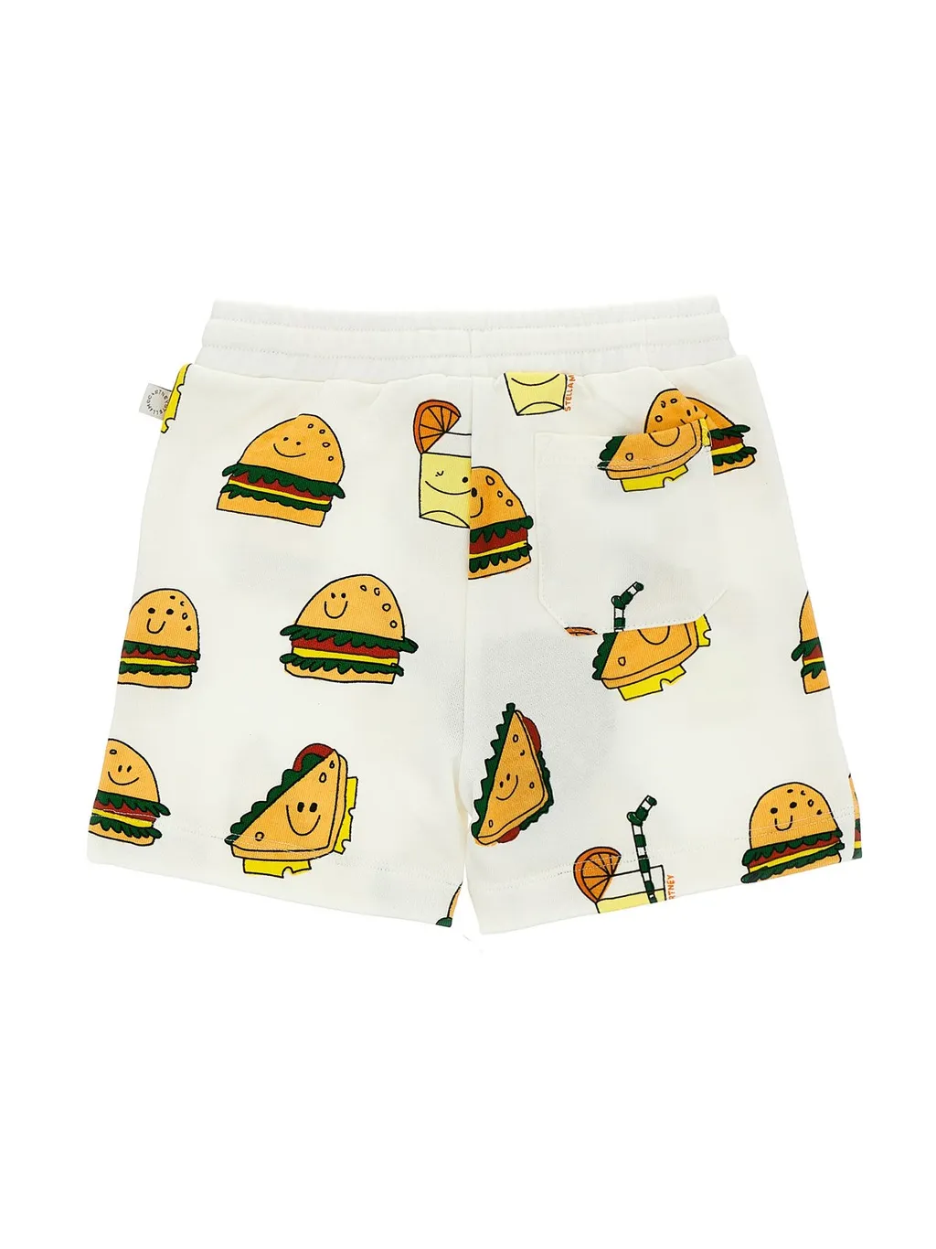 Stella Mccartney Kids Graphic-Printed Drawstring Shorts
