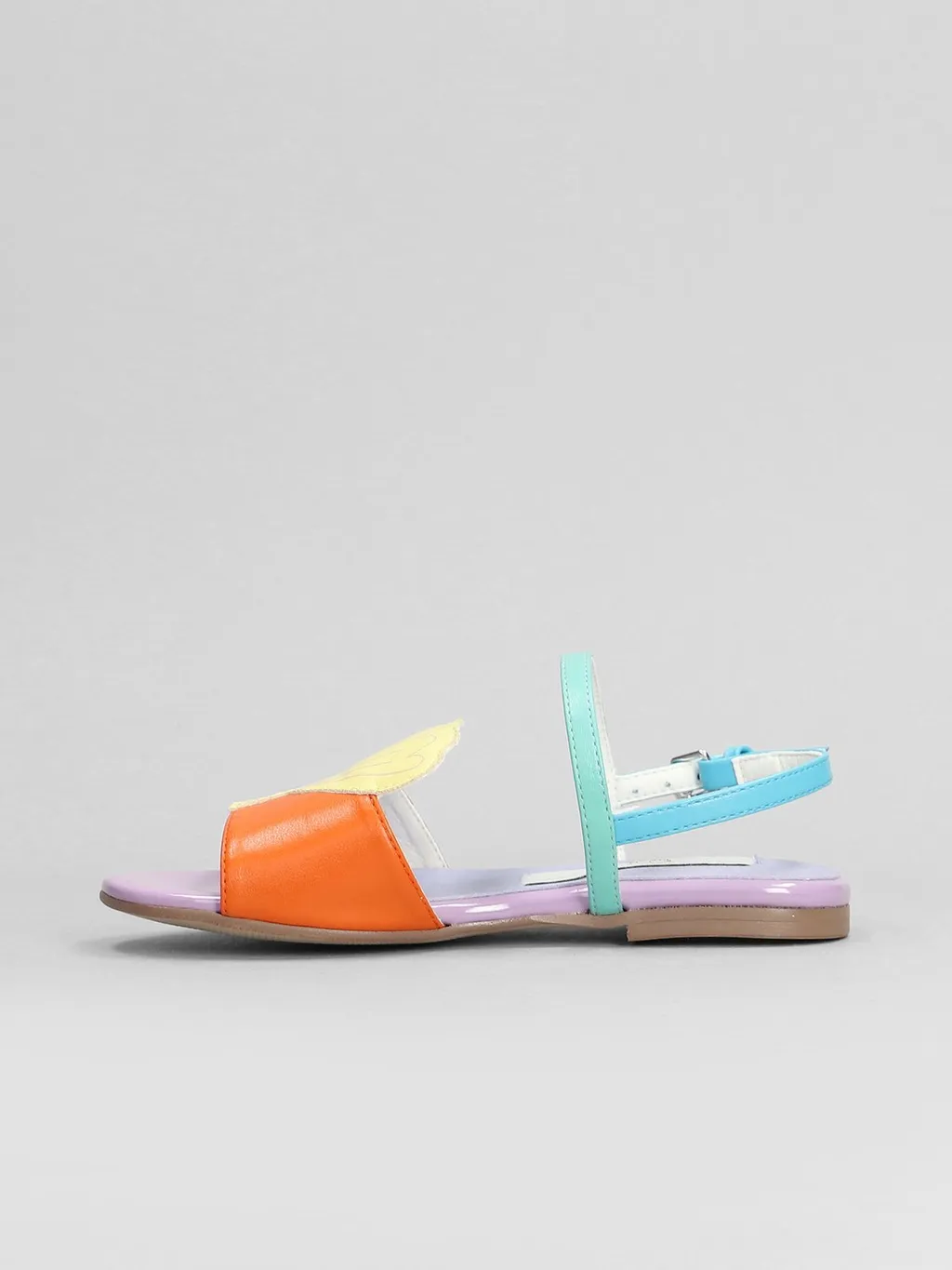 Stella Mccartney Kids Seashell Ankle Strapped Sandals