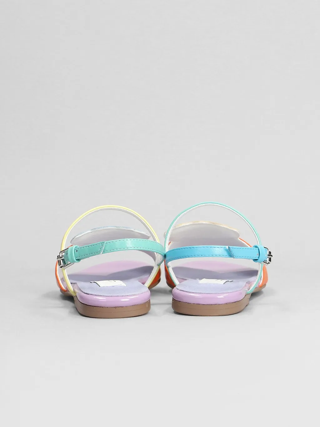 Stella Mccartney Kids Seashell Ankle Strapped Sandals