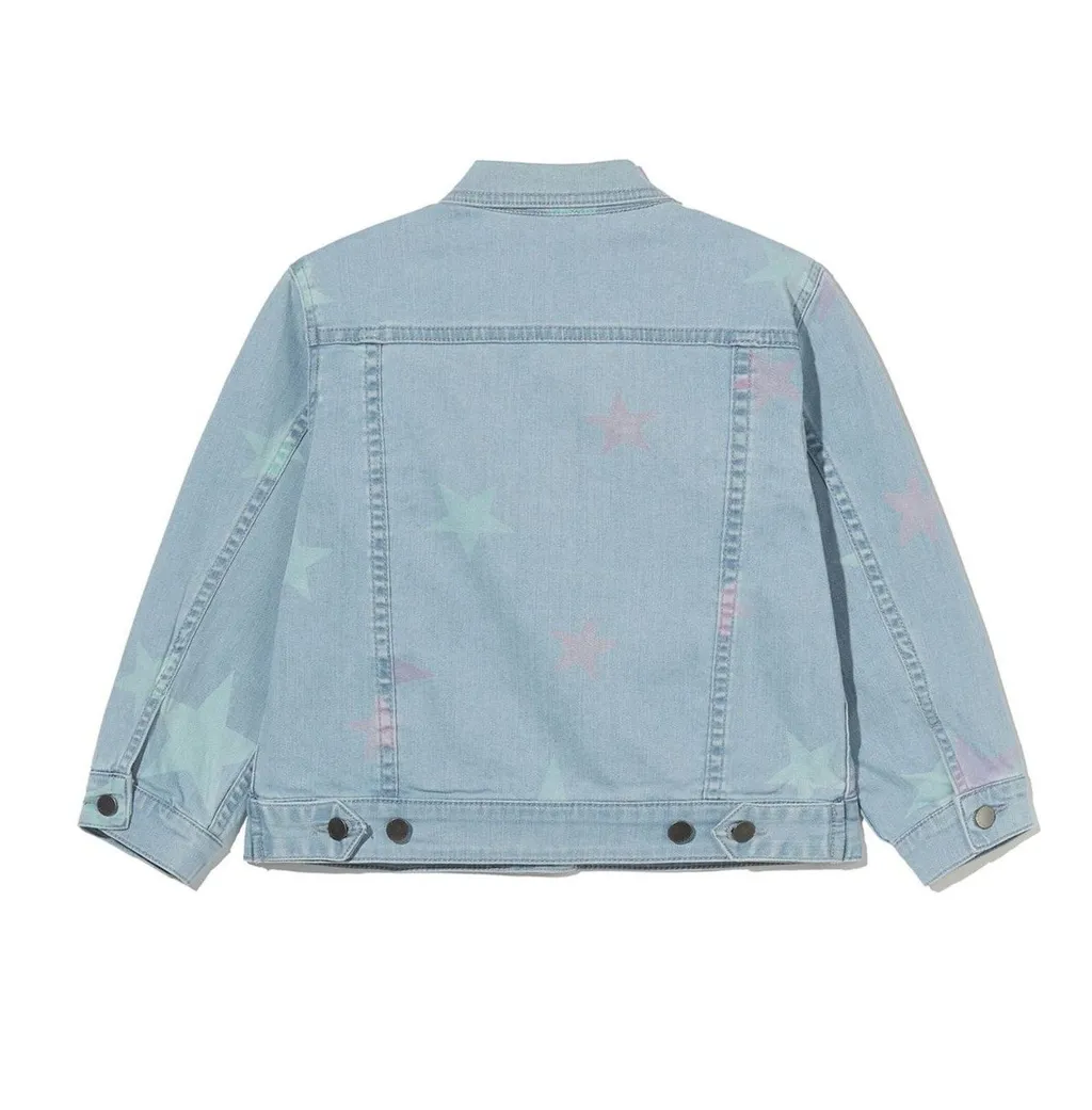 Stella Mccartney Kids Straight Hem Denim Jacket