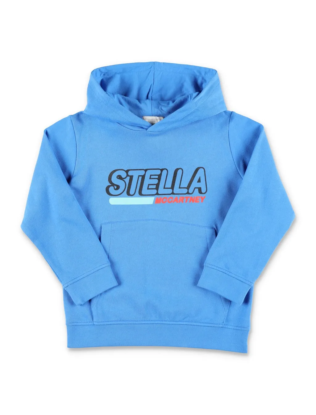 Stella Mccartney Kids Logo Printed Straight Hem Hoodie