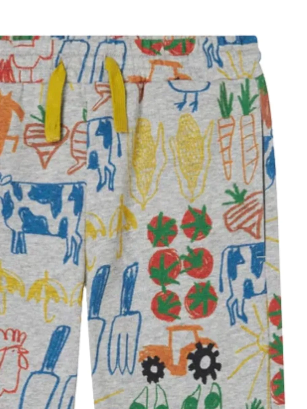 Stella Mccartney Kids Farmyard Printed Drawstring Track Pants