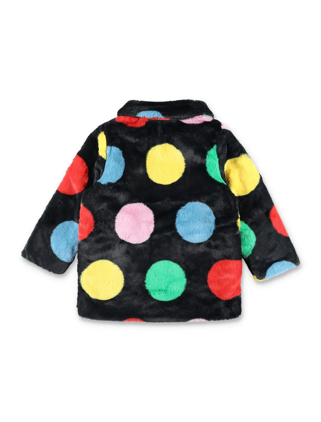 Stella Mccartney Kids Polka-Dot Printed Straight Hem Jacket