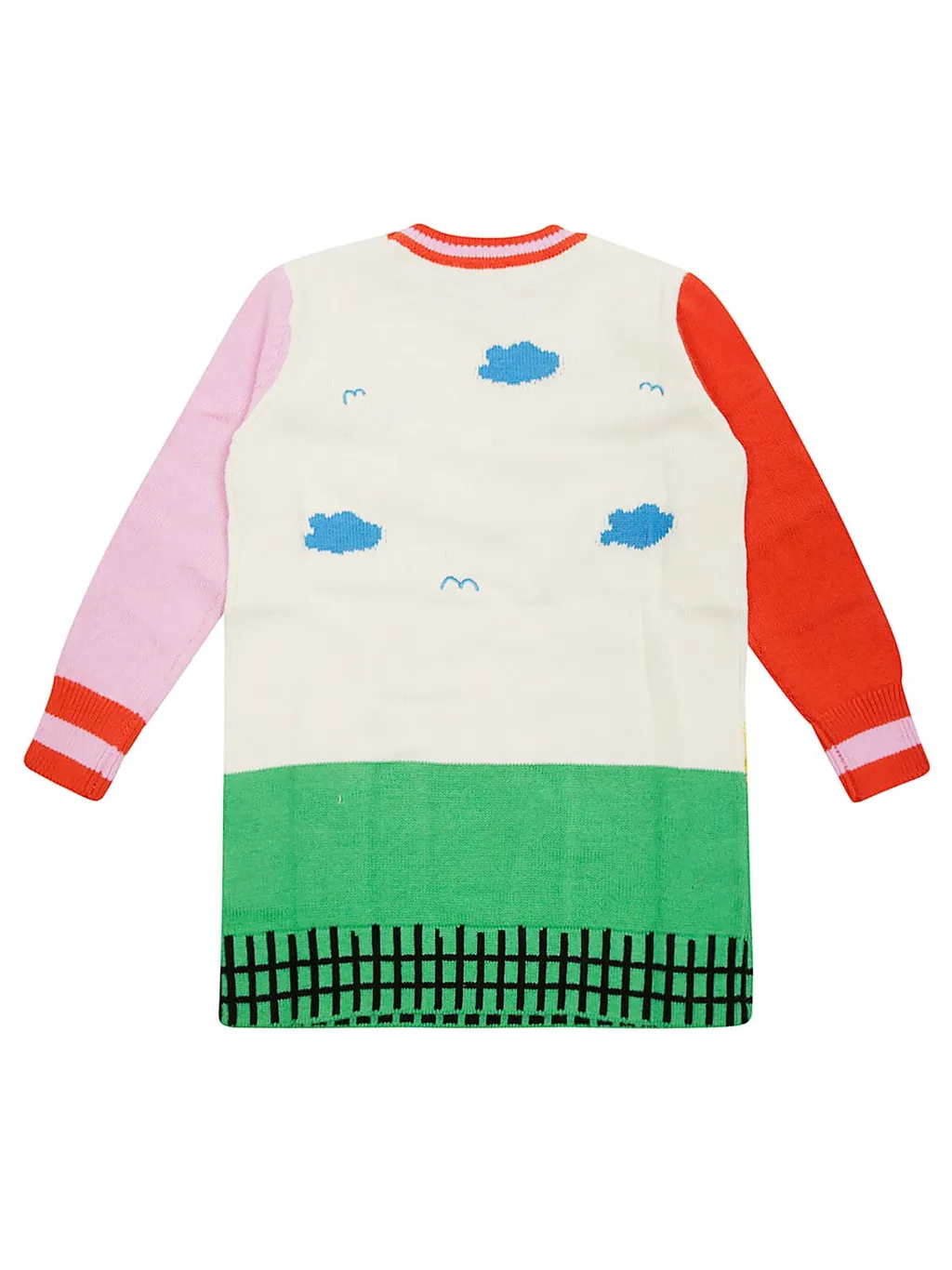 Stella Mccartney Kids Farmyard Intarsia Crewneck Knitted Dress