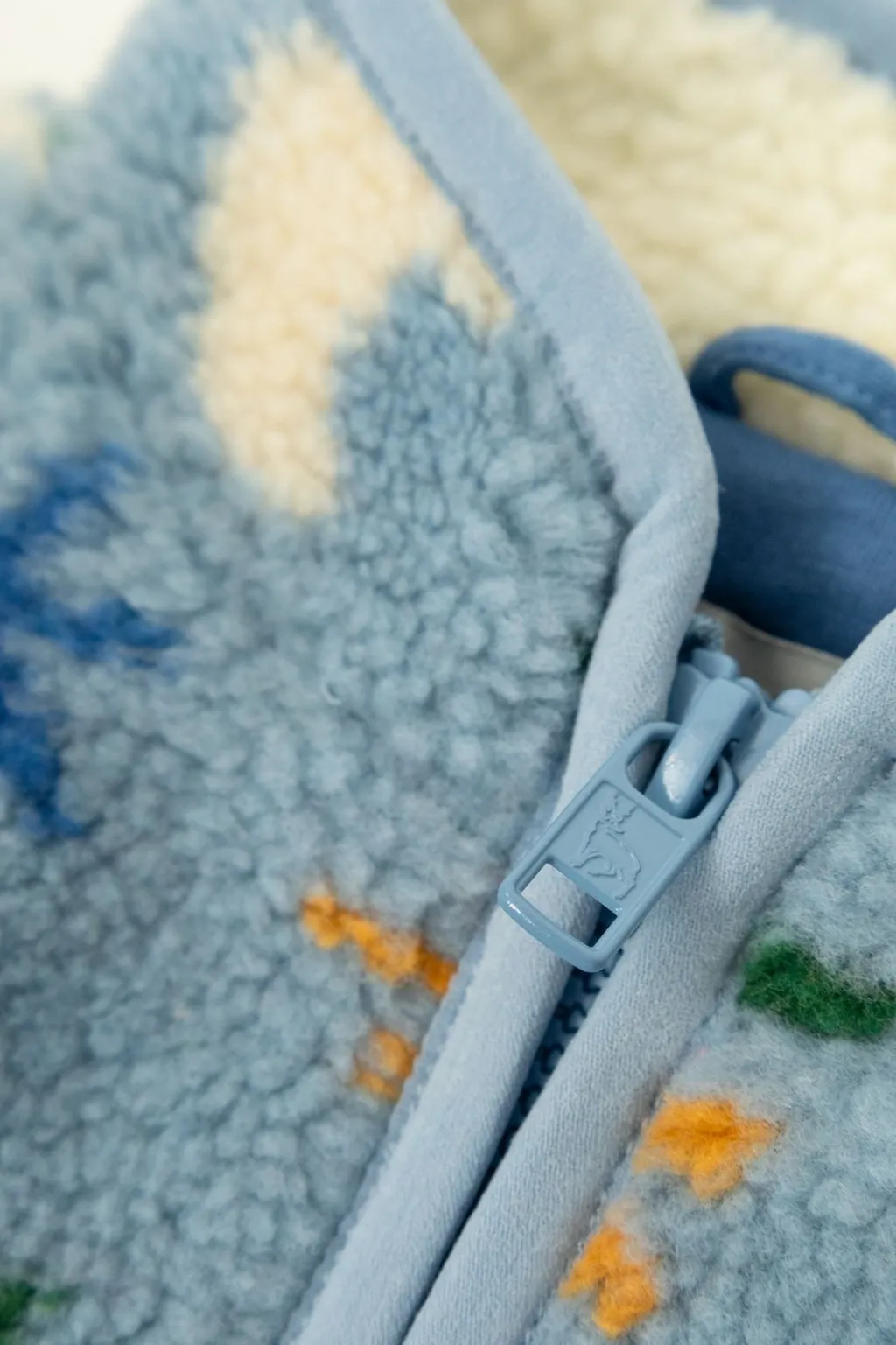 Stella Mccartney Kids Graphic Printed Shearling Jacket
