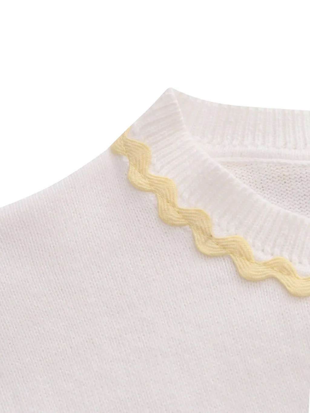 Stella Mccartney Kids Sunflower Intarsia Buttoned Cardigan