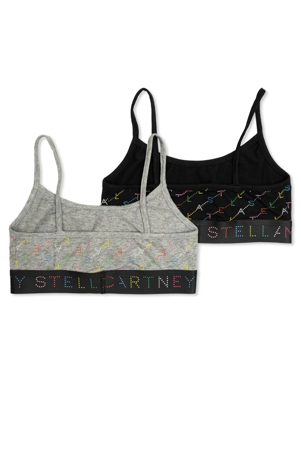 Stella Mccartney Kids Logo Printed Pack Of Two Bras