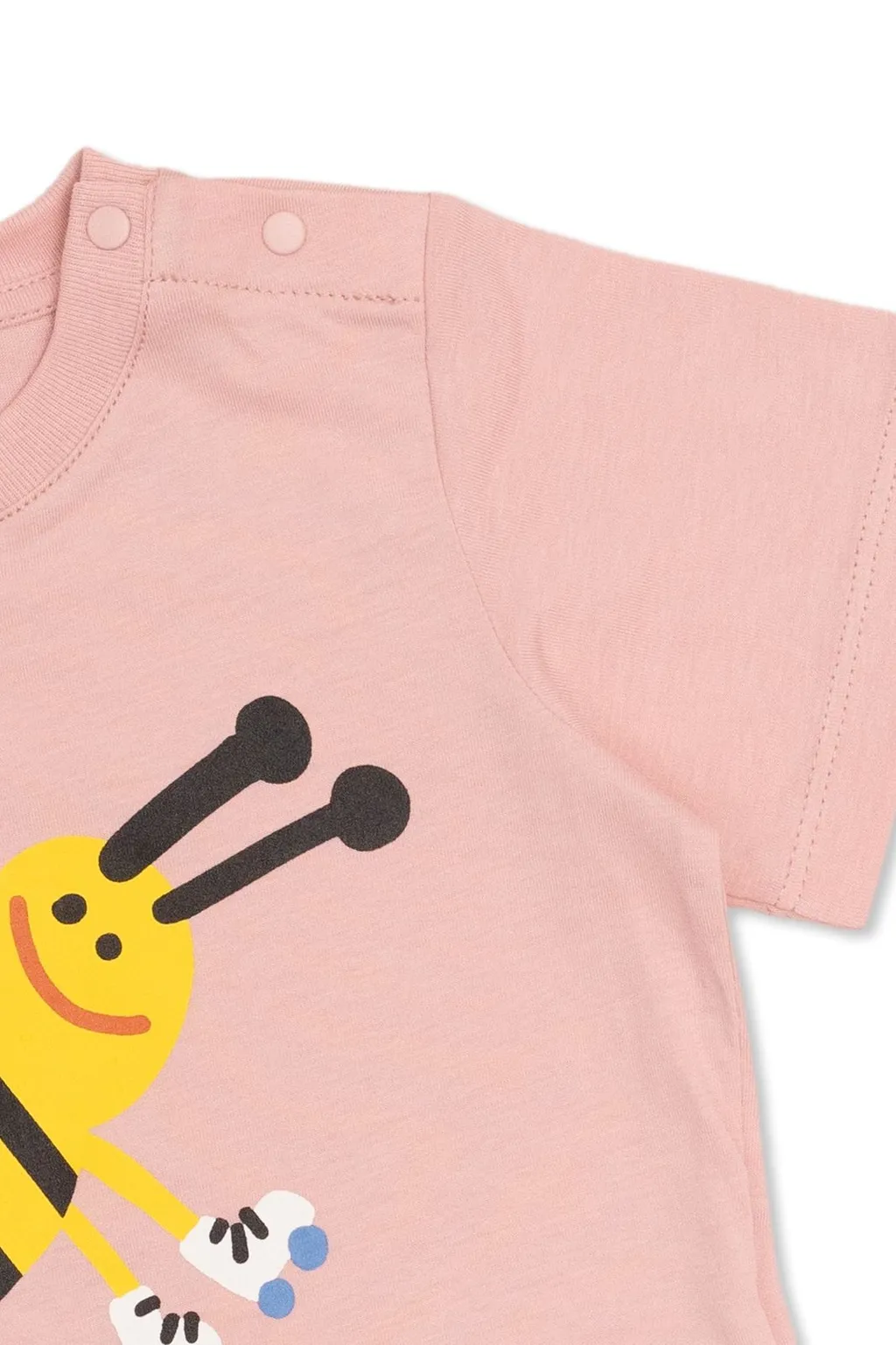Stella Mccartney Kids Bee-Printed Crewneck T-Shirt