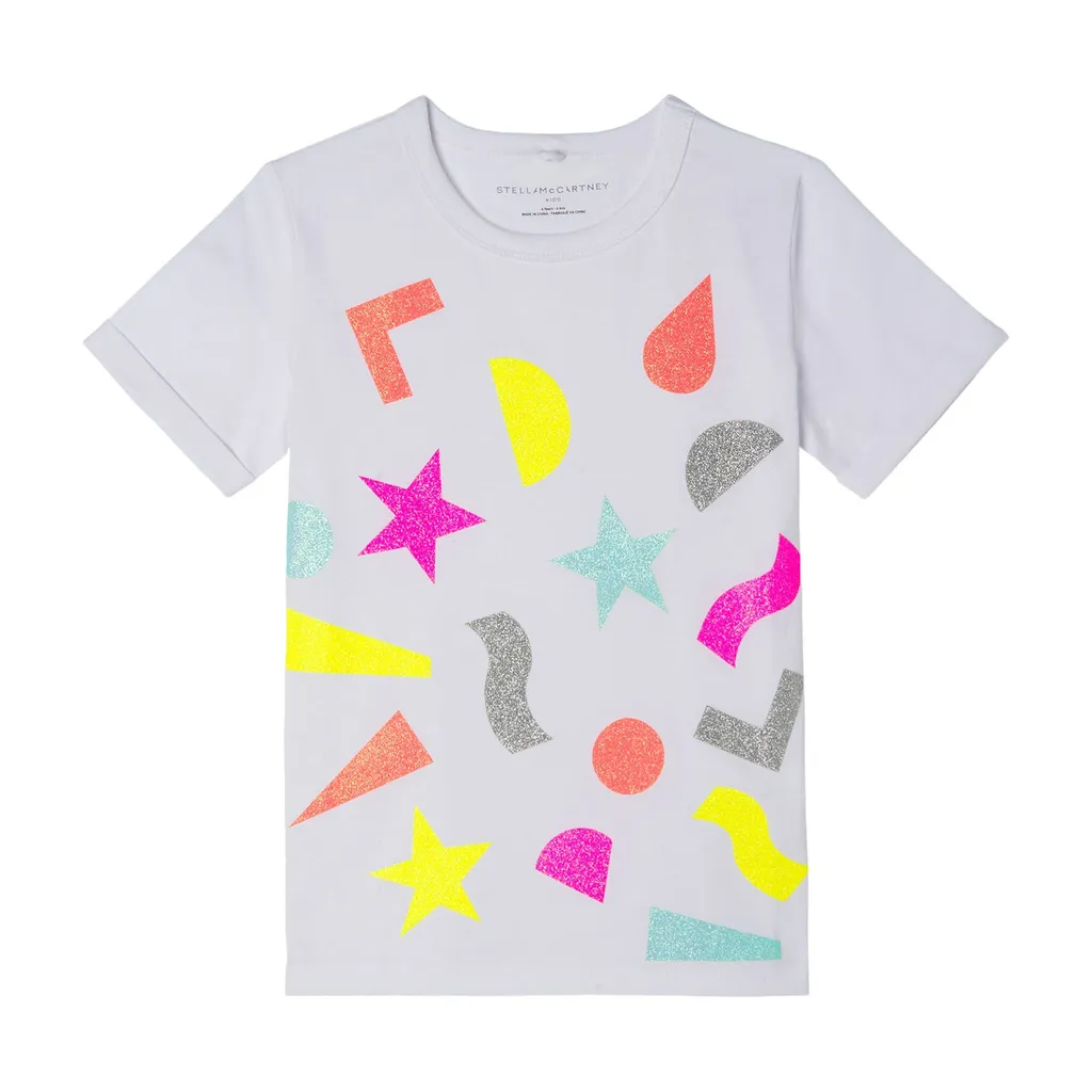 Stella Mccartney Kids Graphic Printed Crewneck T-Shirt