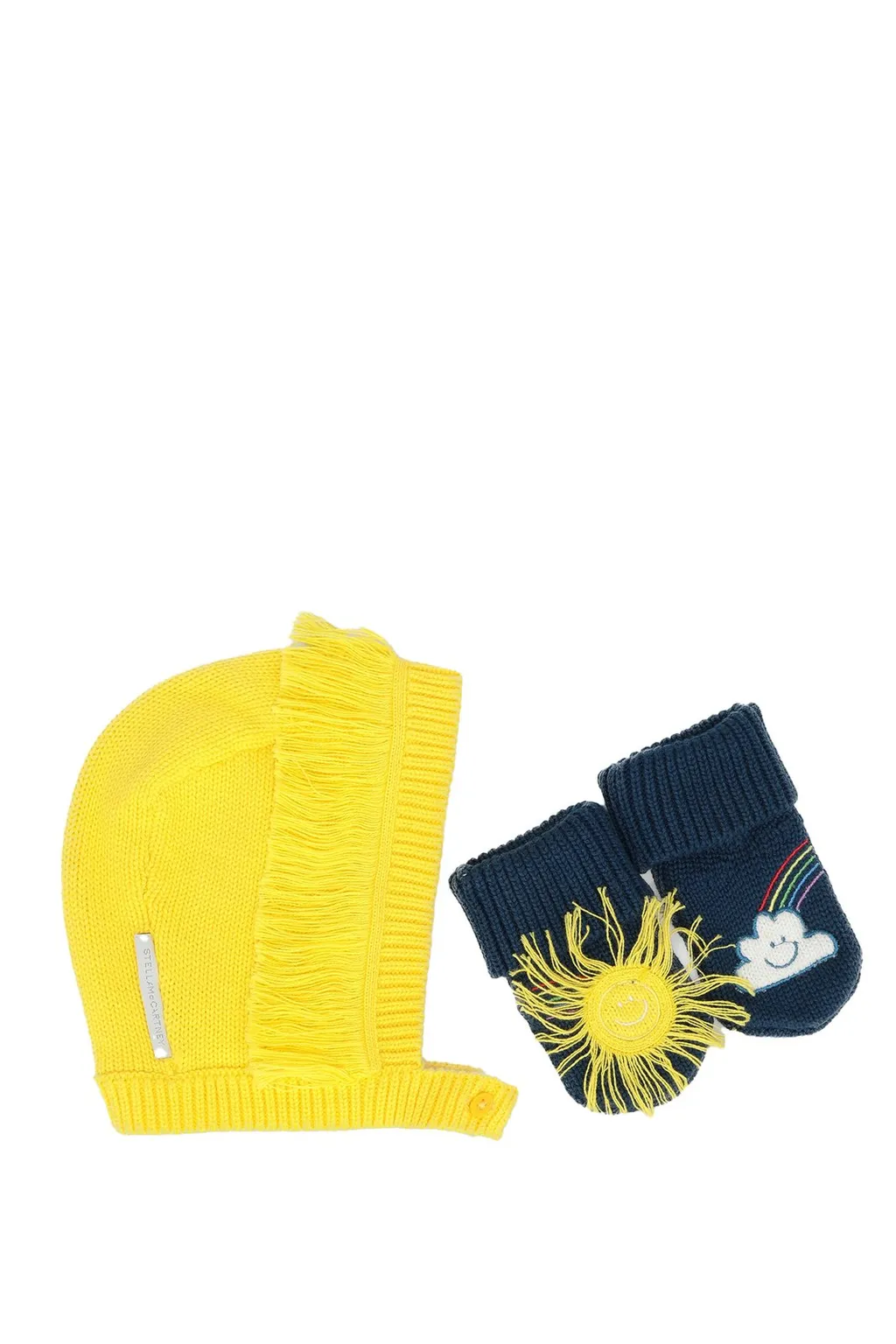 Stella Mccartney Kids Fringe Detailed Hat And Shoes