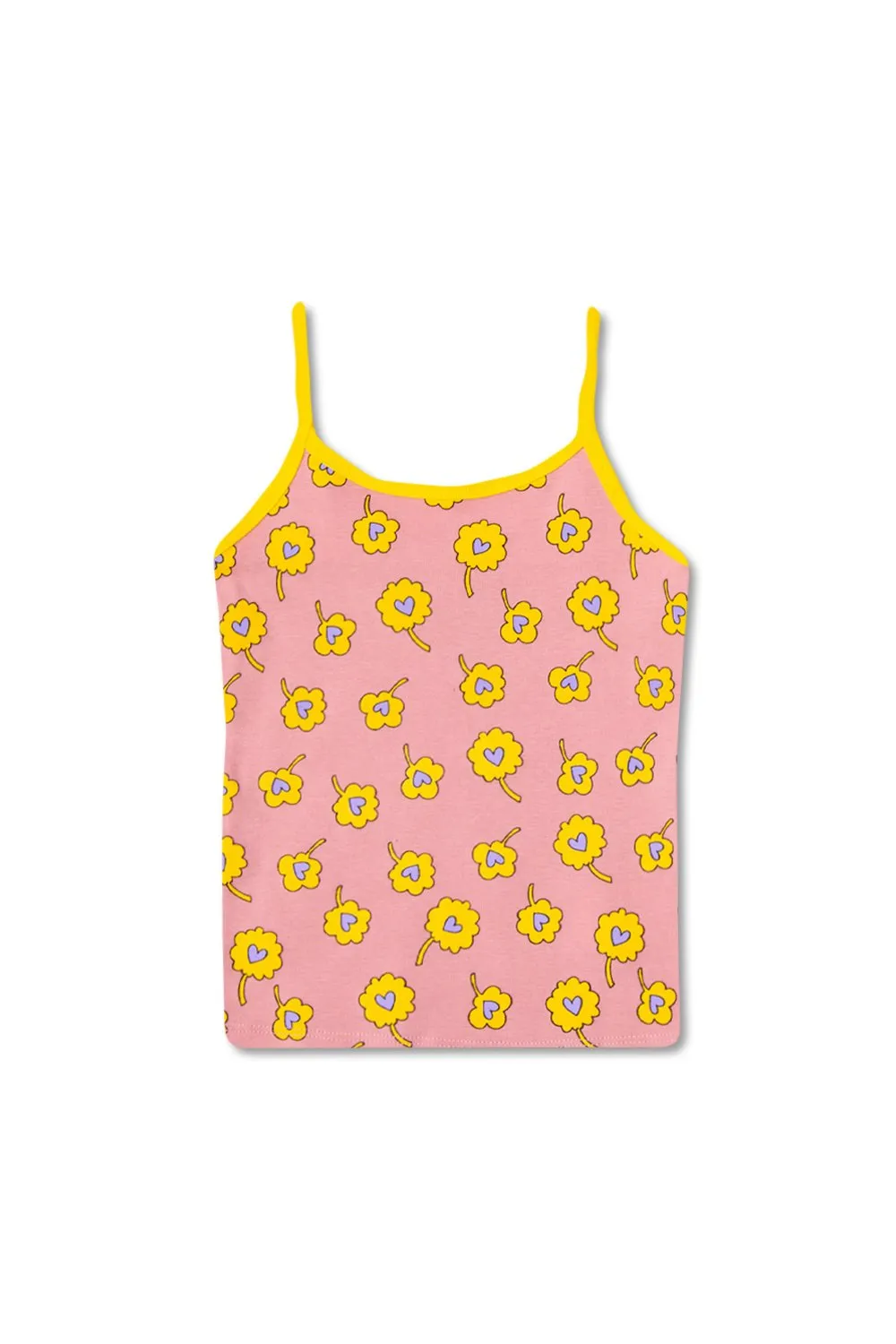 Stella Mccartney Kids Floral Printed Seven Pack Tank Tops