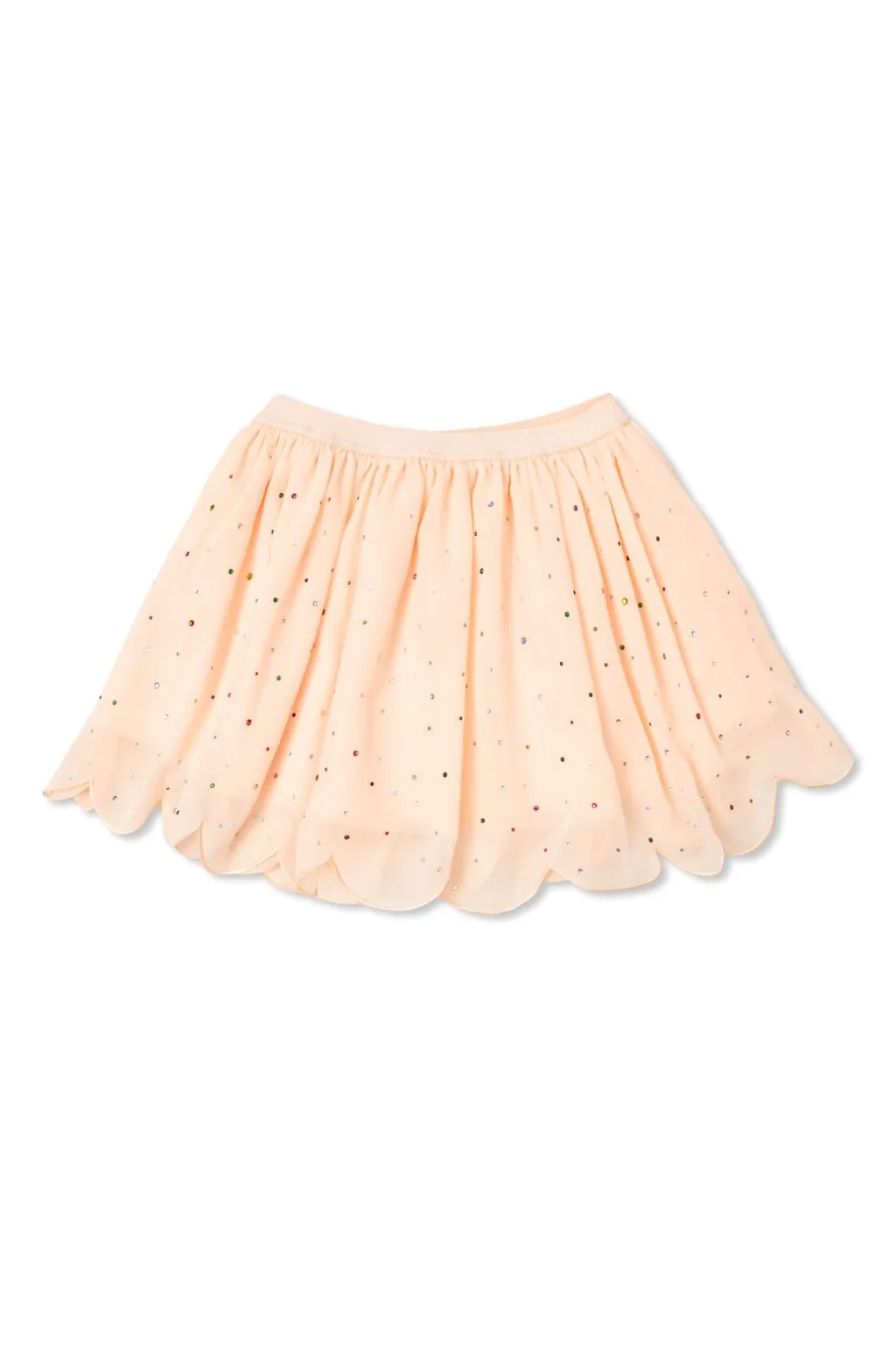 Stella Mccartney Kids Embellished Crepe Skirt