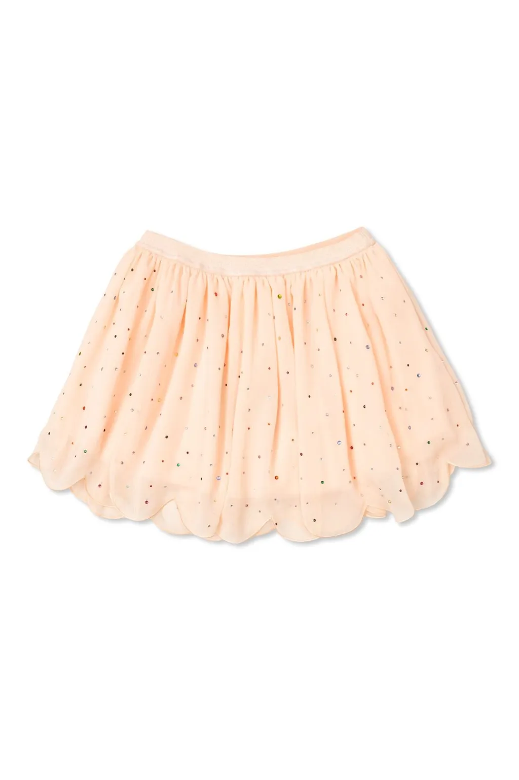 Stella Mccartney Kids Embellished Crepe Skirt