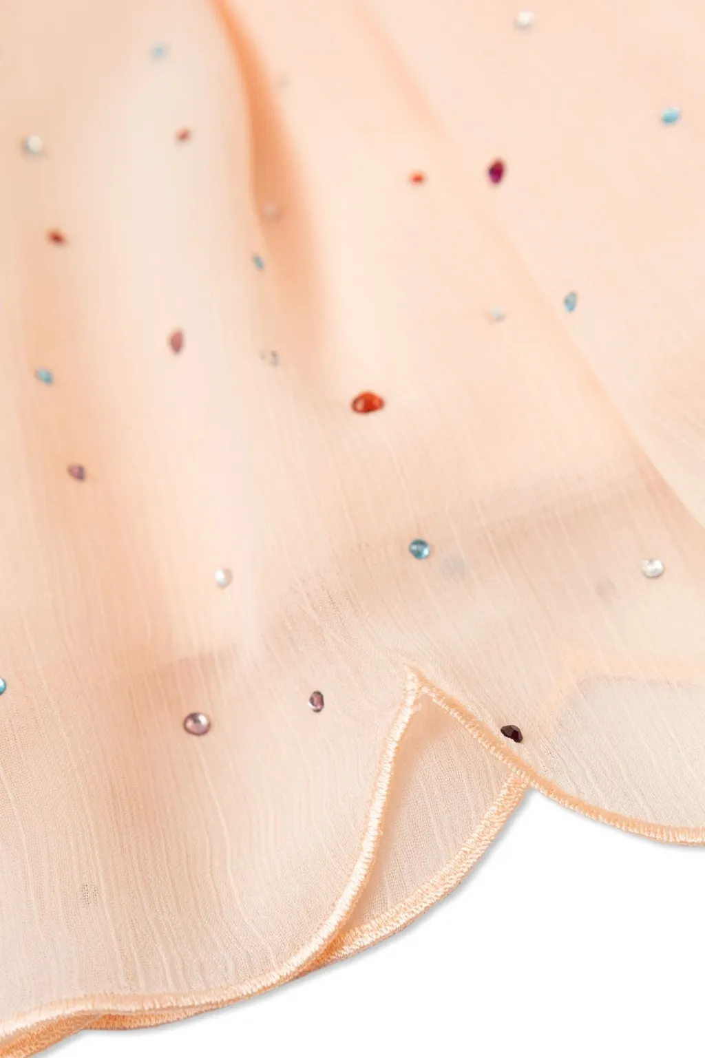 Stella Mccartney Kids Embellished Crepe Skirt