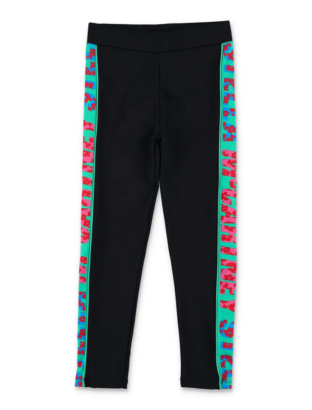 Stella Mccartney Kids Side Logo Printed Sport Leggings
