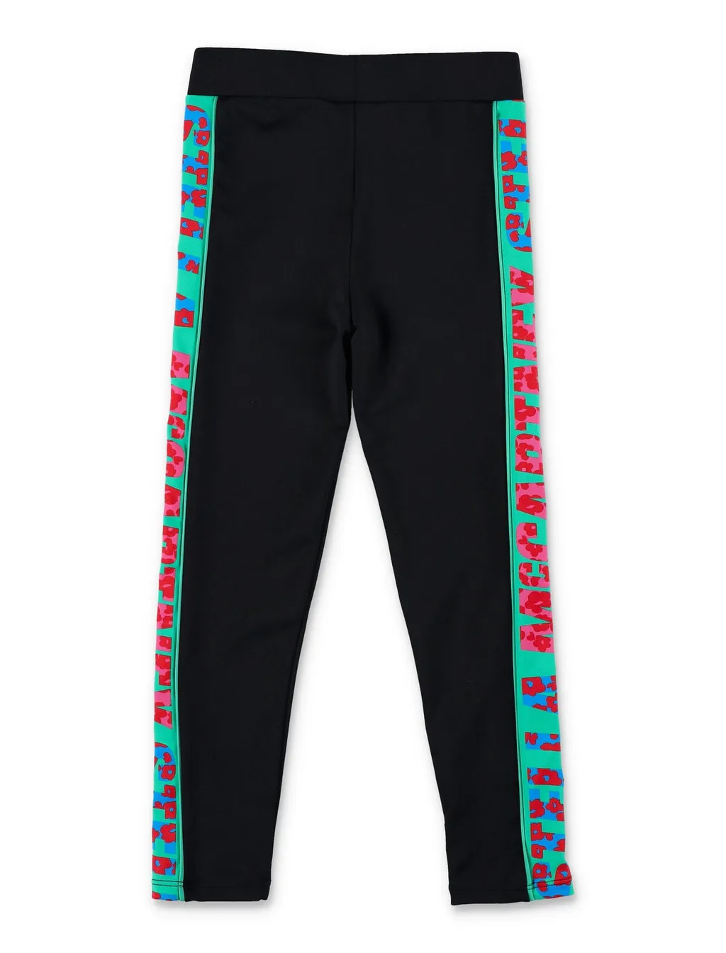 Stella Mccartney Kids Side Logo Printed Sport Leggings