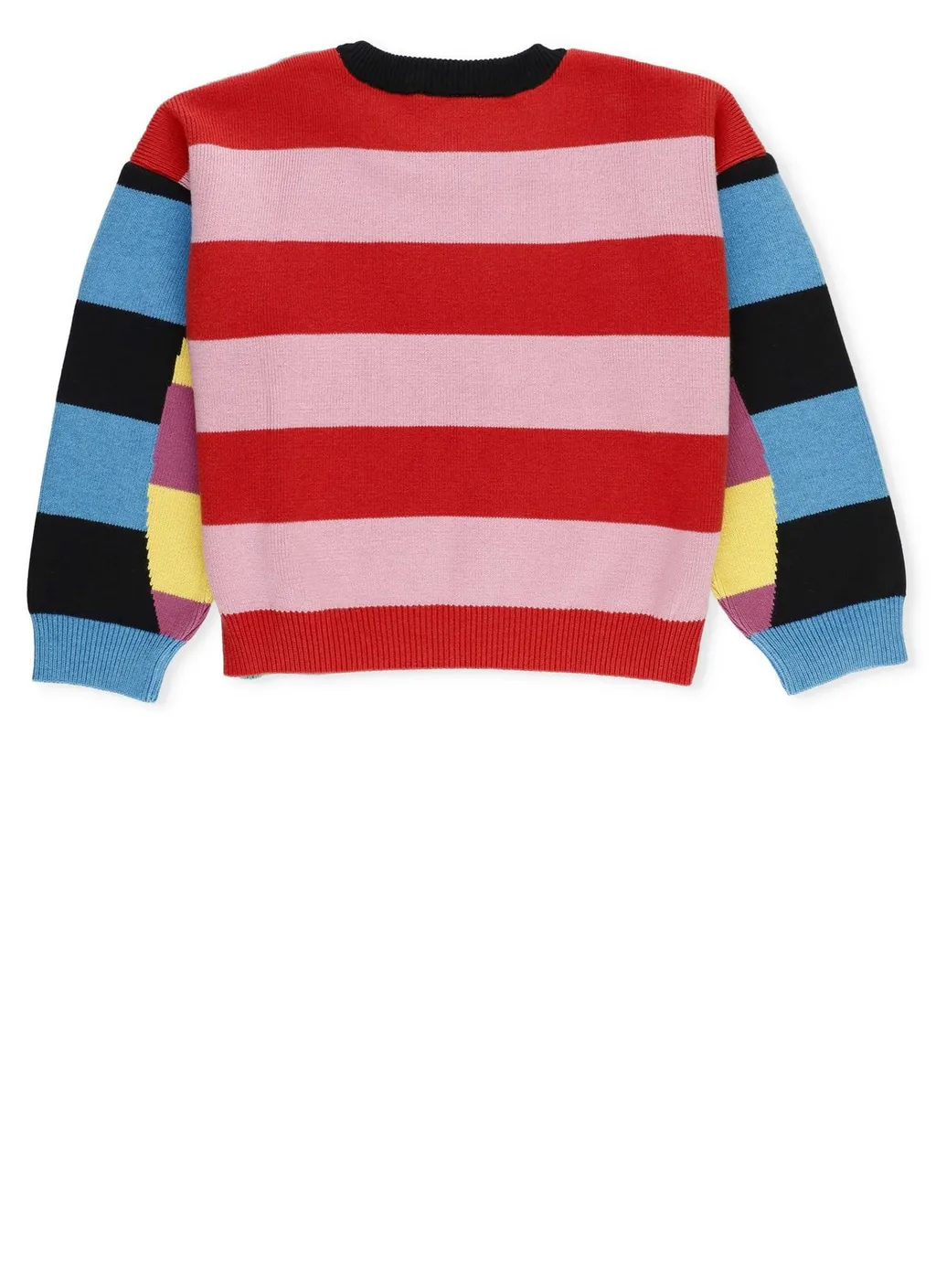 Stella Mccartney Kids Colour-Block Crewneck Knitted Jumper