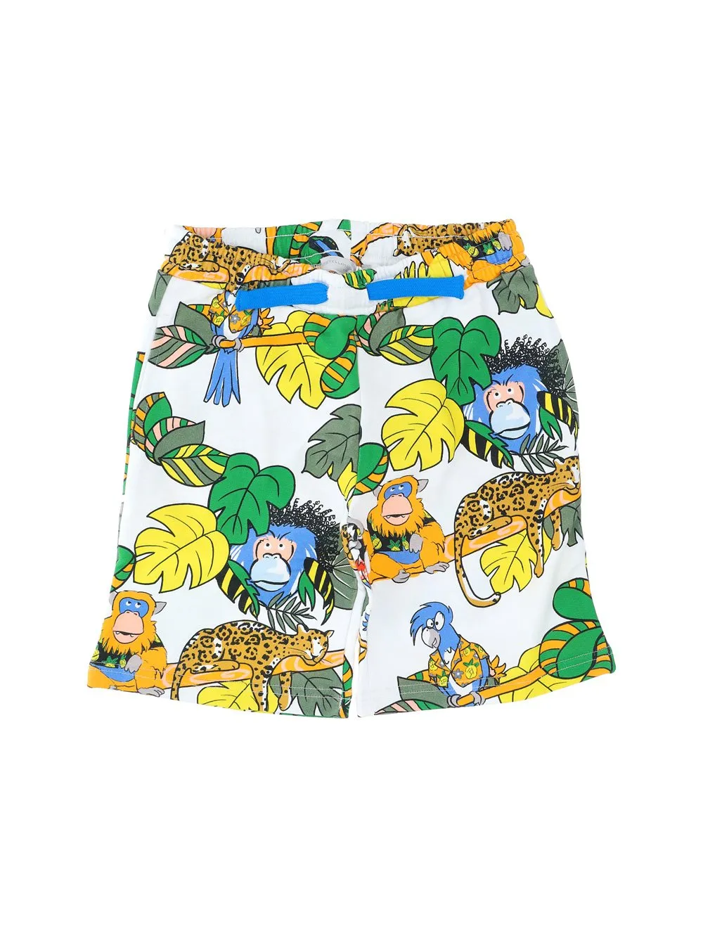 Stella Mccartney Kids Graphic-Printed Drawstring Track Shorts