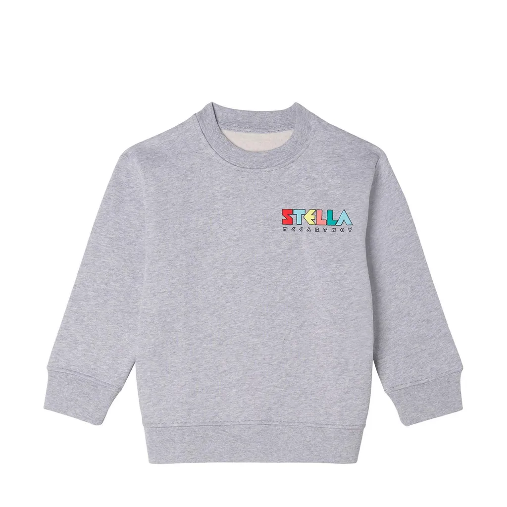 Stella Mccartney Kids Graphic Printed Crewneck Sweatshirt