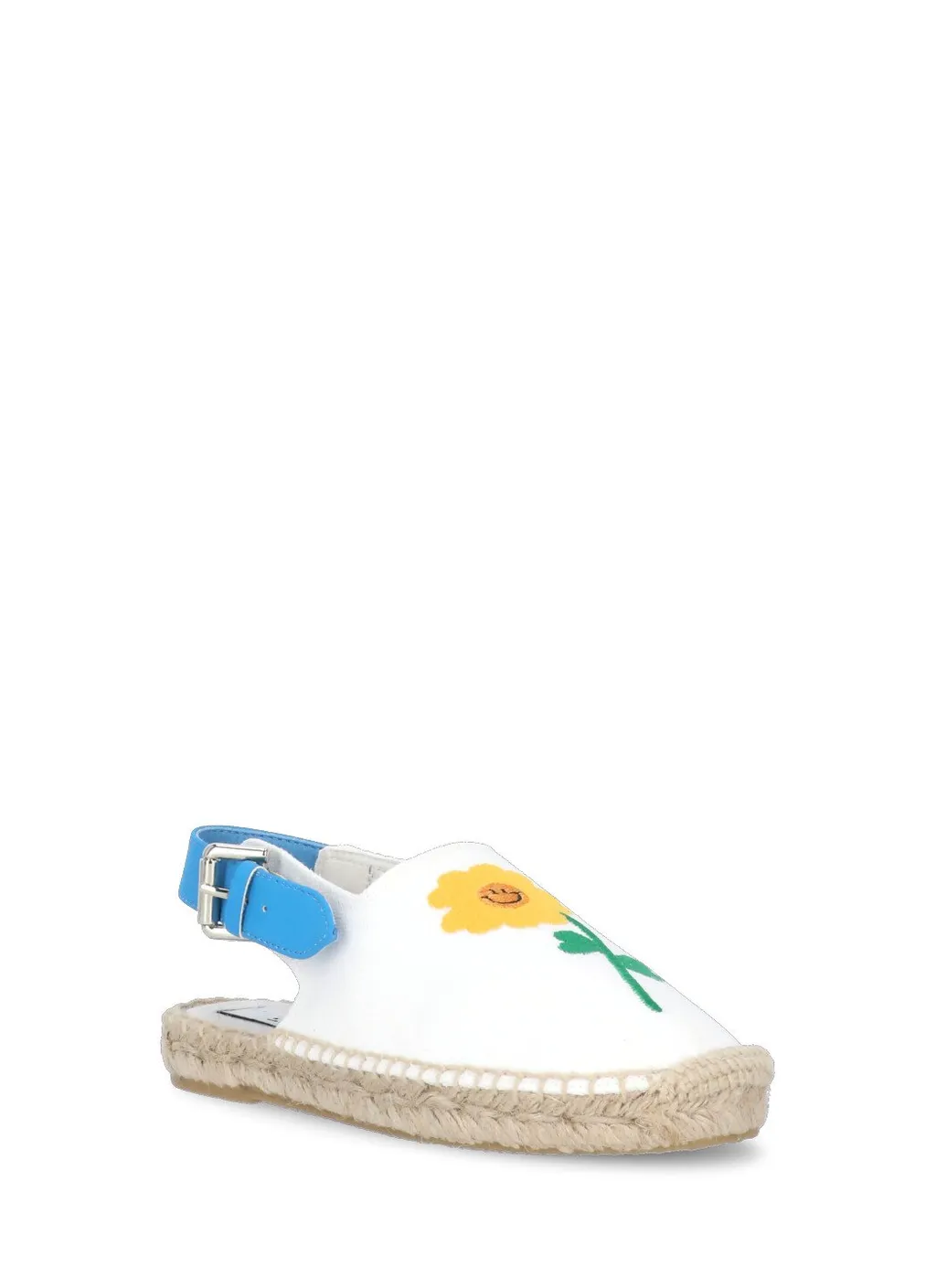 Stella Mccartney Kids Floral Embroidered Slingback Sandals