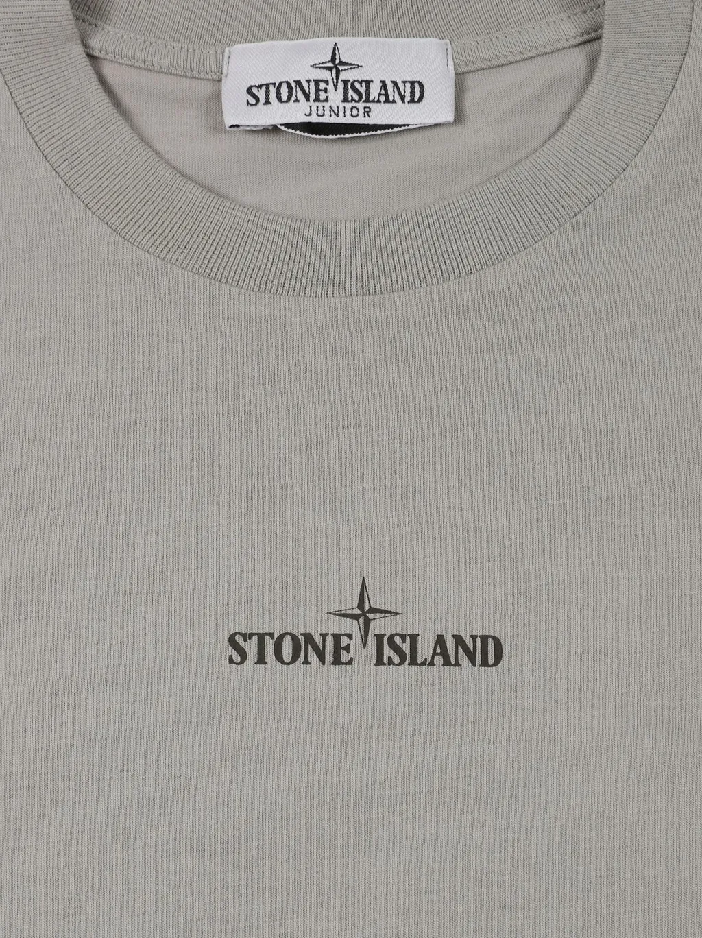 Stone Island Junior Logo Printed Crewneck T-Shirt