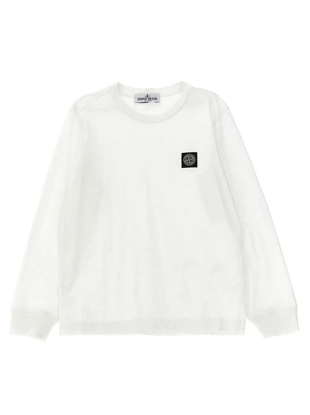 Stone Island Junior Compass-Patch Crewneck T-Shirt