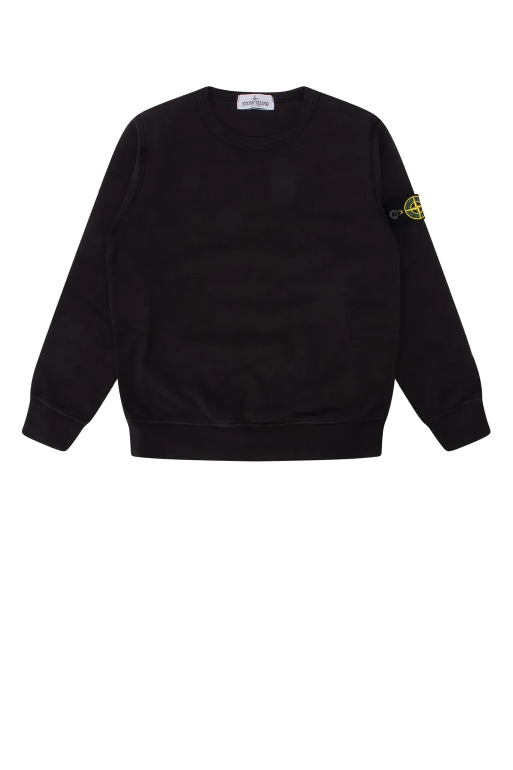 Stone Island Junior Logo-Patch Crewneck Sweatshirt
