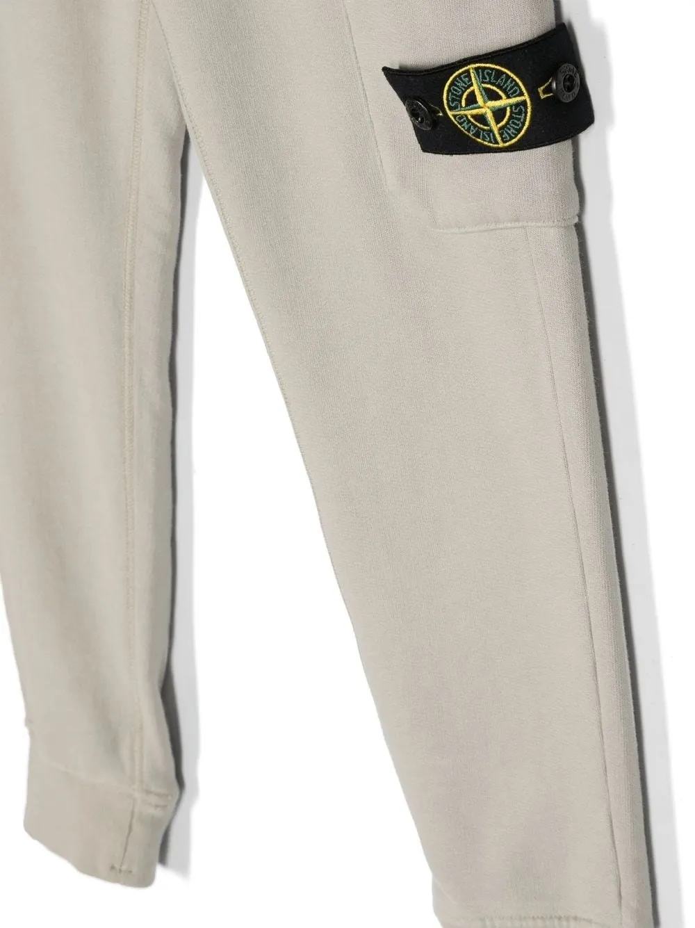 Stone Island Junior Logo Patch Trousers