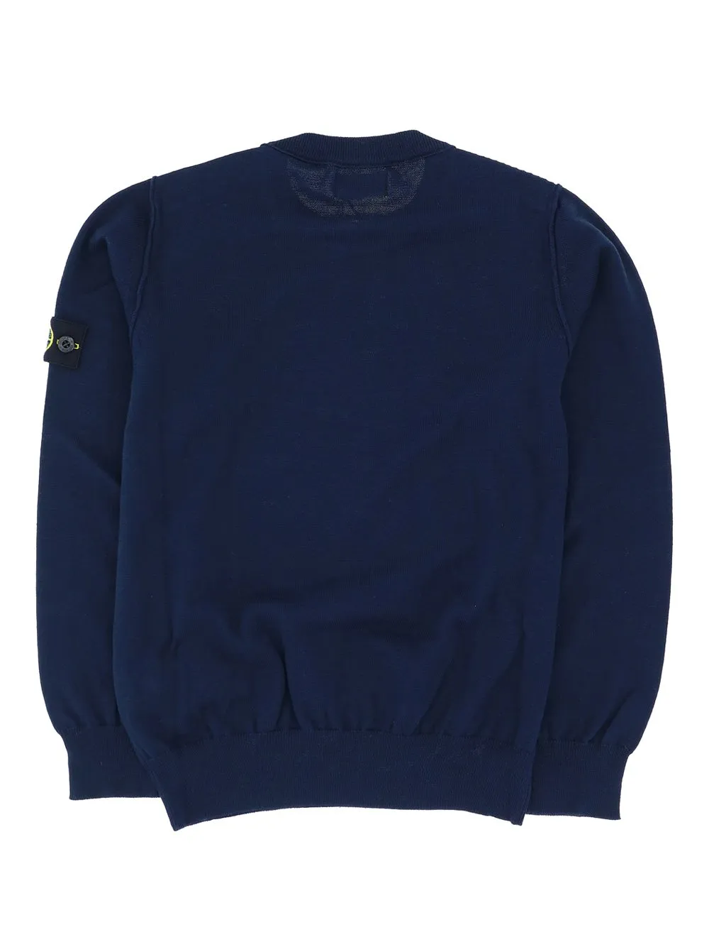 Stone Island Junior Logo-Patch Long-Sleeved Sweatshirt