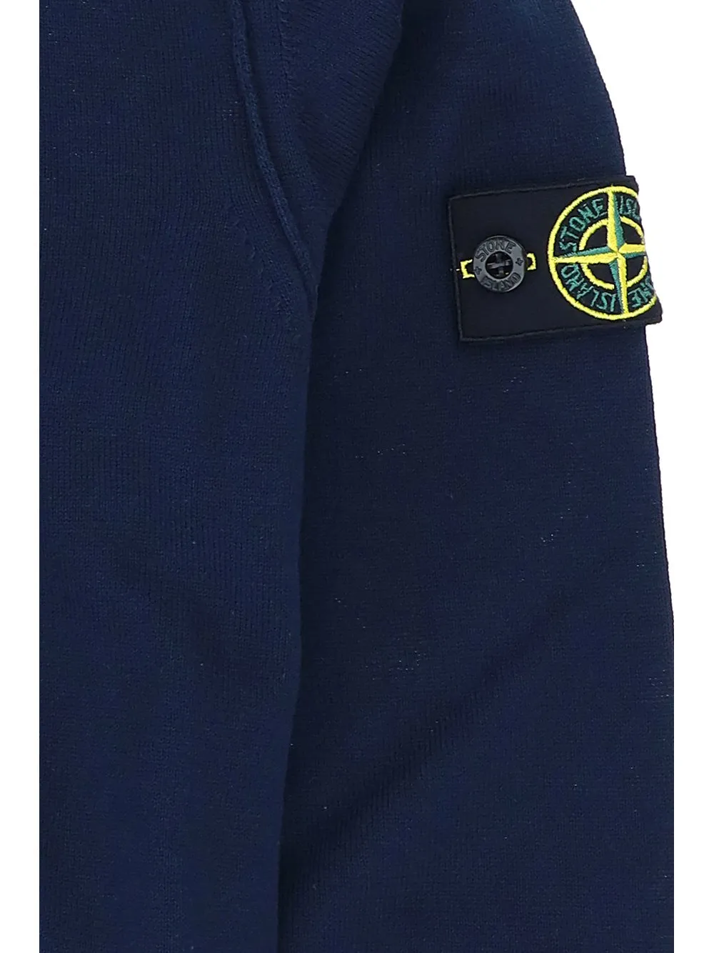 Stone Island Junior Logo-Patch Long-Sleeved Sweatshirt