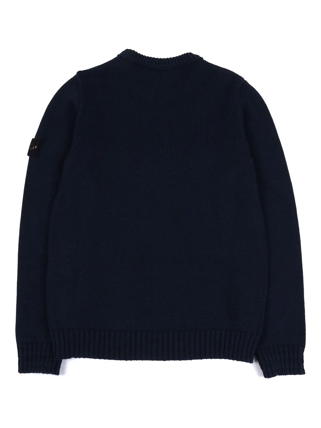 Stone Island Junior Logo Patch Knitted Jumper