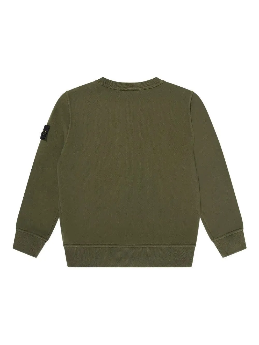 Stone Island Junior Chest-Pocket Crewneck Sweatshirt
