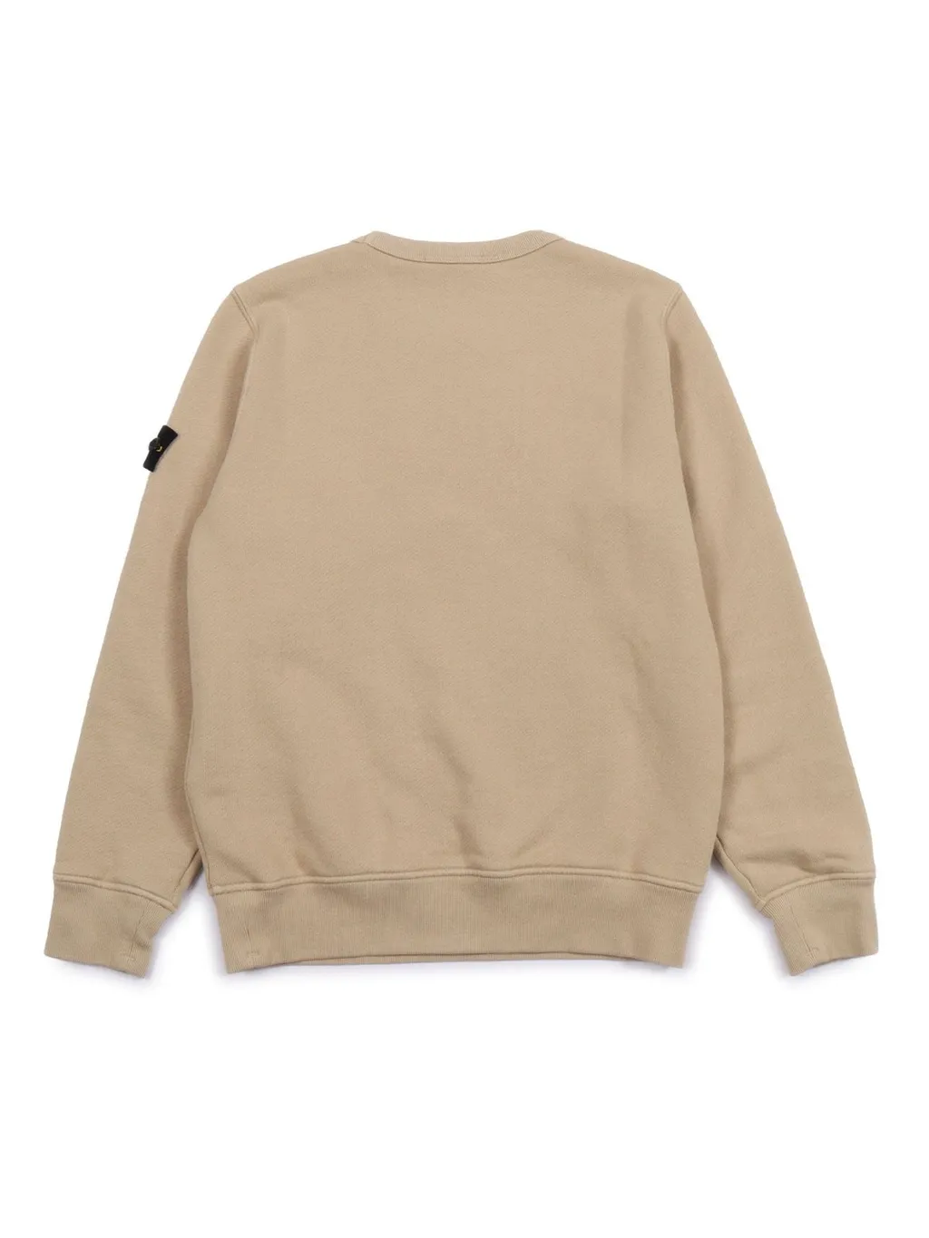 Stone Island Junior Long Sleeved Logo Patch Sweatshirt