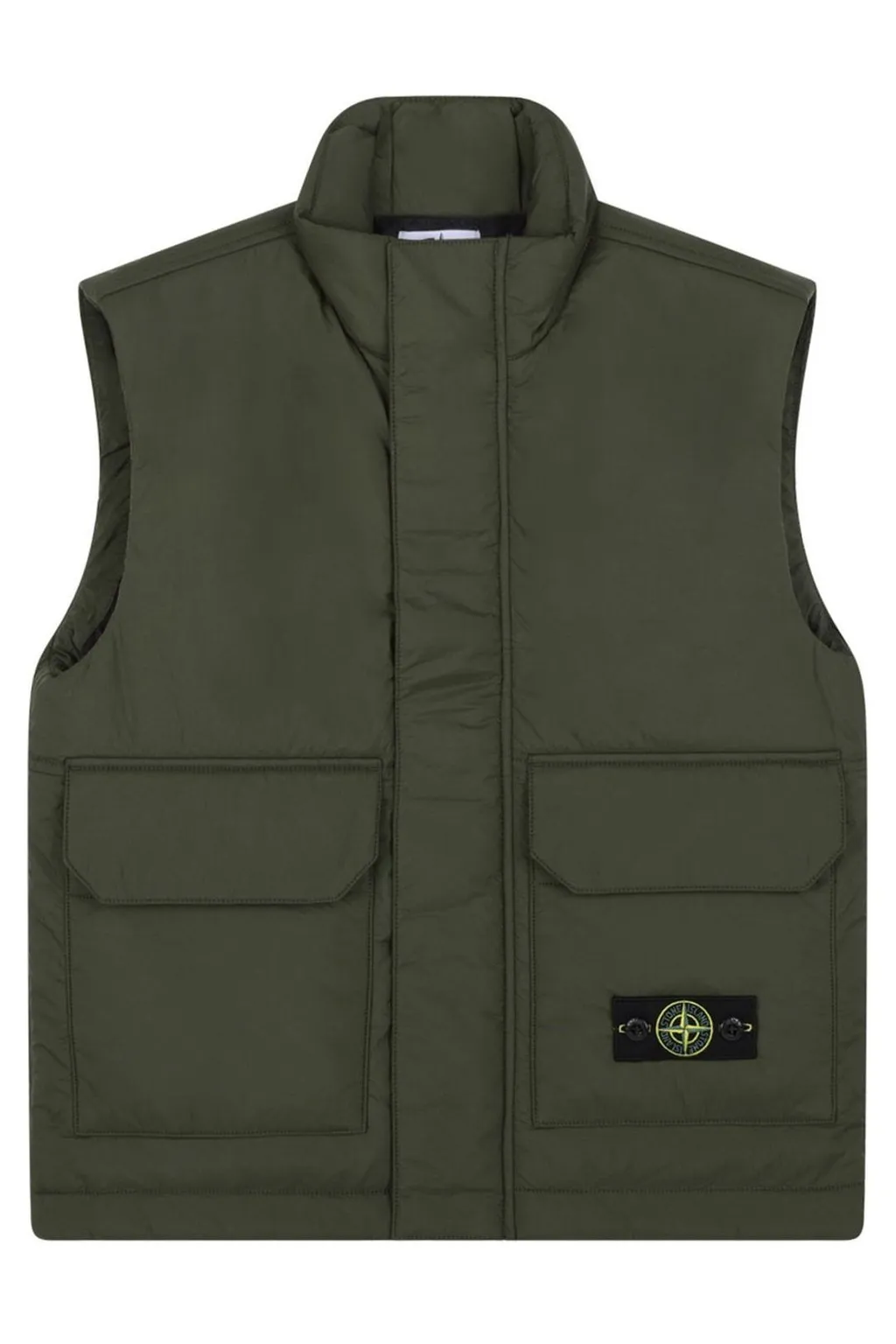 Stone Island Junior Logo Patch Down Vest