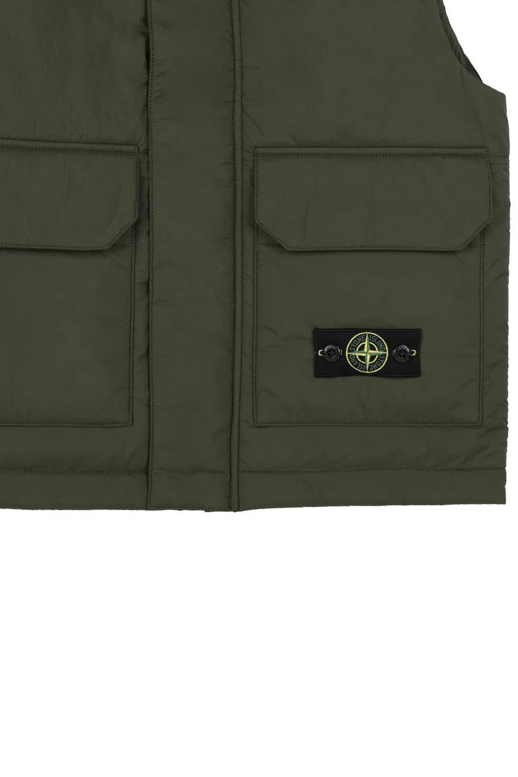 Stone Island Junior Logo Patch Down Vest