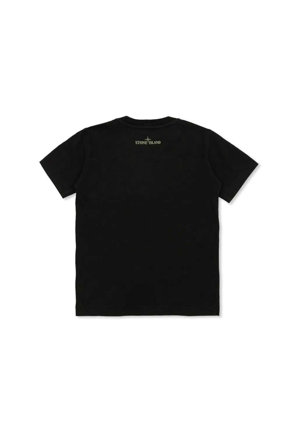 Stone Island Junior Compass Printed Crewneck T-Shirt